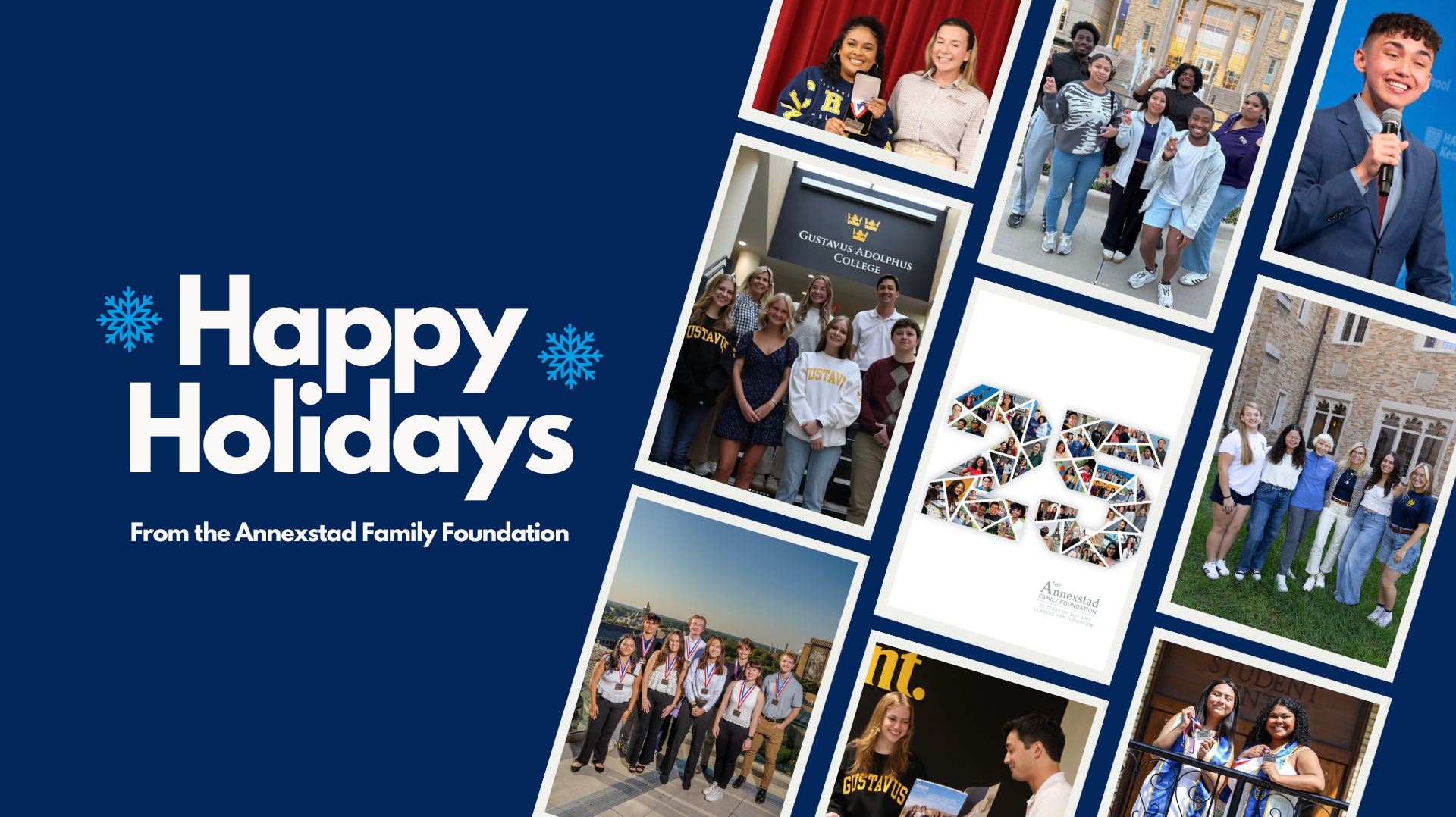 Happy Holidays From the Annexstad Family Foundation